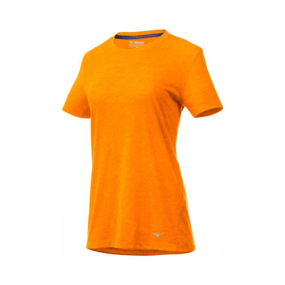 Mizuno Women's Inspire T-Shirts Orange (421648-SJY)